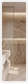 Specchio LED da parete MOL-SQ – 150x50 cm