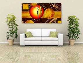 Quadro su tela – Coppia innamorata etnica