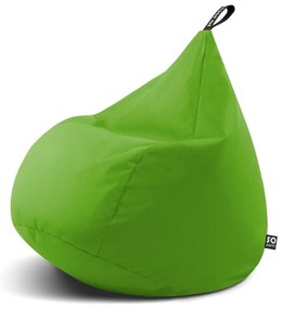 Pouf a sacco per bambini verde Drop M – So Soft?