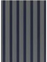 Tapete Palatine Stripe von Ralph Lauren - Midnight