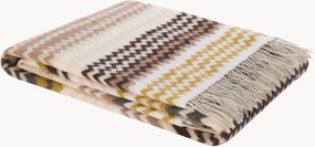 Coperta di lana con frange Humbert