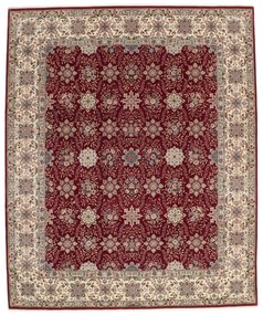 Isfahan Tappeto 250x300 (Iran) Annodato A Mano