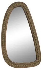 Specchio da parete Home ESPRIT Marrone Legno Coloniale Palle 34 x 4 x 60 cm