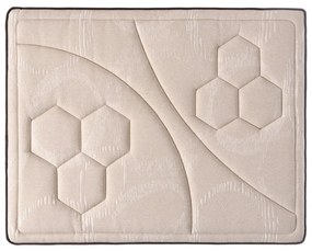 Materasso termoregolatore reversibile in schiuma dura/media 200x200 cm Tempus Gold - Moonia