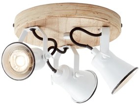 Brilliant - Faretto SEED 3xGU10/5W/230V bianco/beige