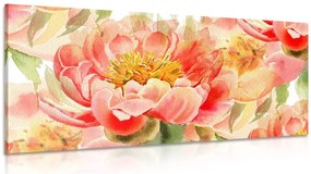 Stampa su tela – Peonie rosse