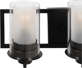 Lampada da parete in bianco e nero - Ixia