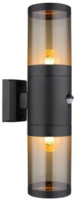 Globo 32014-2BS-Applique da esterno con sensore XELOO 2xE27/40W/230V IP44