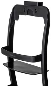 Mensola da bagno da appendere/senza foratura nera in plastica Universal – Wenko