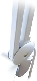 Lampada da tavolo a LED con lente d'ingrandimento LED/9W/230V bianca