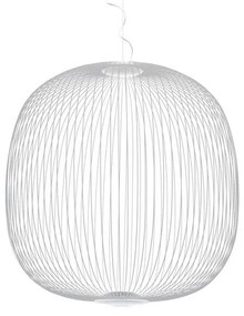 Spokes 2 Grande Lampada LED a Sospensione Dimmerabile 10m Bianco - Foscarini