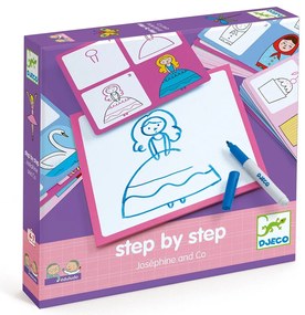 Eduludo - pittura passo dopo passo - Joséphine e amici