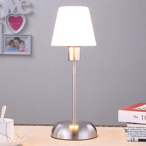 Lindby Gregor - lampada da tavolo con diffusore in vetro