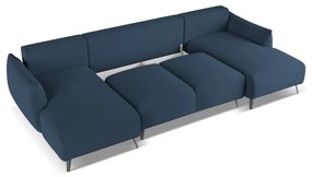 Divano angolare blu Malie – Makamii