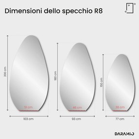 Specchio allungato – Pure Collection R8