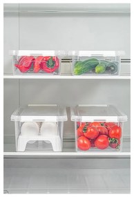 Set di organizer da frigo in plastica 4 pz - Hermia