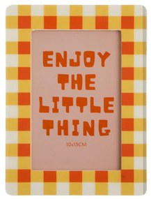 Portafoto 10x15 cm Enjoy Little Thing arancione