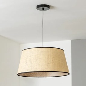 Brilagi - Lampadario LED a cavo CERIA 1xE27/40W/230V Ø 50 cm beige