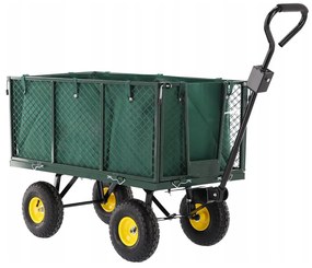 Carrello da giardino di qualità su ruote gonfiabili 3in1