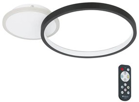 Eglo 900421 - Plafoniera LED dimmerabile GAFARES LED/15W/230V nero + tc