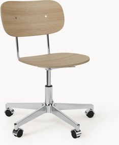Sedia da scrivania in legno regolabile in altezza Co