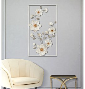 Decorazione murale bianca Flix - Mauro Ferretti