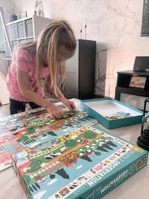 Un puzzle di osservazione - fattoria - 35 pezzi