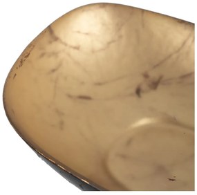 Ciotola decorativa in vetro 15,5x10 cm - Ixia