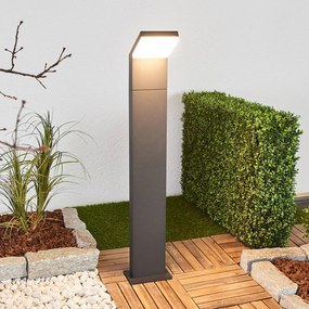 Lampioncino da giardino Yolena Arcchio, Nero, Alluminio, Moderno, Lampada LED da esterni