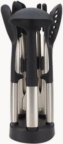 Set utensili da cucina con supporto Elevate Fusion, set da 5