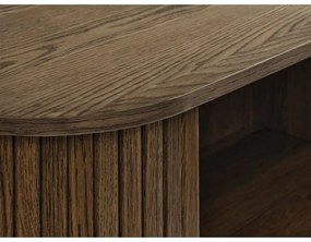 Credenza marrone effetto rovere 100x118 cm Nola - Unique Furniture