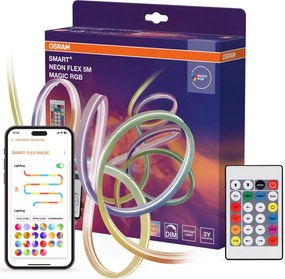 Osram - Striscia LED RGB dimmerabile per esterni SMART+ MAGIC 5m LED/24W/230V Wi-Fi + telecomando