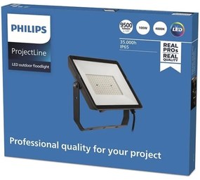 Philips - Proiettore LED da esterno PROJECTLINE LED/100W/230V IP65 4000K