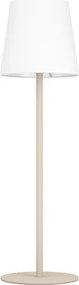 Eglo 901128 - Lampada da tavolo FIORANA 1xE14/40W/230V crema/bianca
