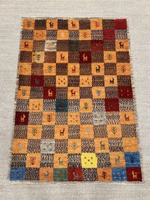 Gabbeh Tappeto 150x100 (Iran) Annodato A Mano