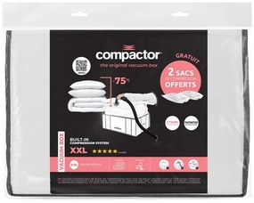 Organizer per vestiti sottovuoto/rinforzato in tessuto 65x45x26,5 cm Life – Compactor