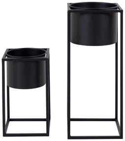 Set di vasi in metallo 2 pz Marla - House Nordic