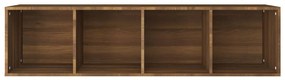 Libreria/Mobile TV Rovere Marrone 36x30x143cm Legno Multistrato