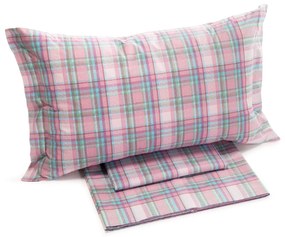 Completo Lenzuola in Cotone Oxford Matrimoniale Caleffi Non