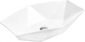 Mexen Elena lavandino da appoggio 63 x 41 cm, bianco - 21476300