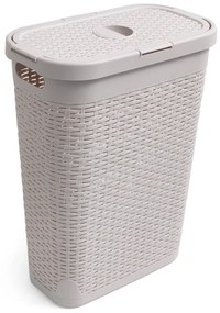 Cesto per biancheria Calico beige, 40 l - Addis