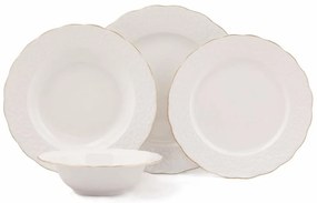 Set di stoviglie in porcellana Kutahya Simplicity da 24 pezzi - Kütahya Porselen