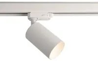 Faretto LED trifase binario track faro attacco lampada GU10 intercambiabile luci ufficio negozio LED COLORE BIANCO