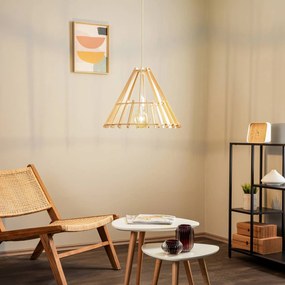 Envostar Lohr sospensione, legno, conica Ø 53cm