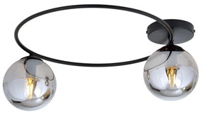 Plafoniera SOPRA 2xE14/10W/230V nero