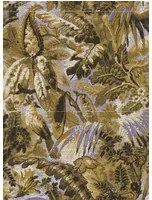 Arte International Carta da parati Tropicali - Golden Lilac