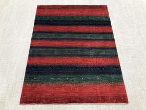 Loribaft Tappeto persiano 160x130 Verde (Iran) Annodato A Mano