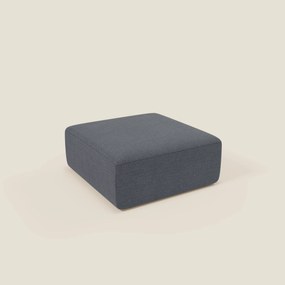 BonBon pouf divano modulare in 2 dimensioni in tessuto smacchiabile T23 blu grafite