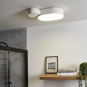 Plafoniera LED bagno Kalisto, bianco, 1500 lumen INSPIRE IP44