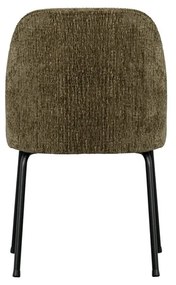 Sedie da pranzo in set color kaki in velluto 2 pz Vogue – WOOOD